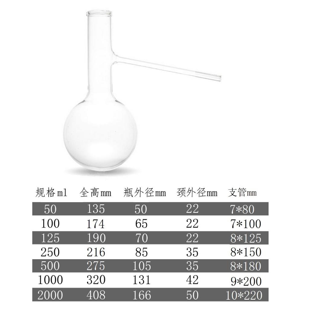 具支管蒸馏烧瓶