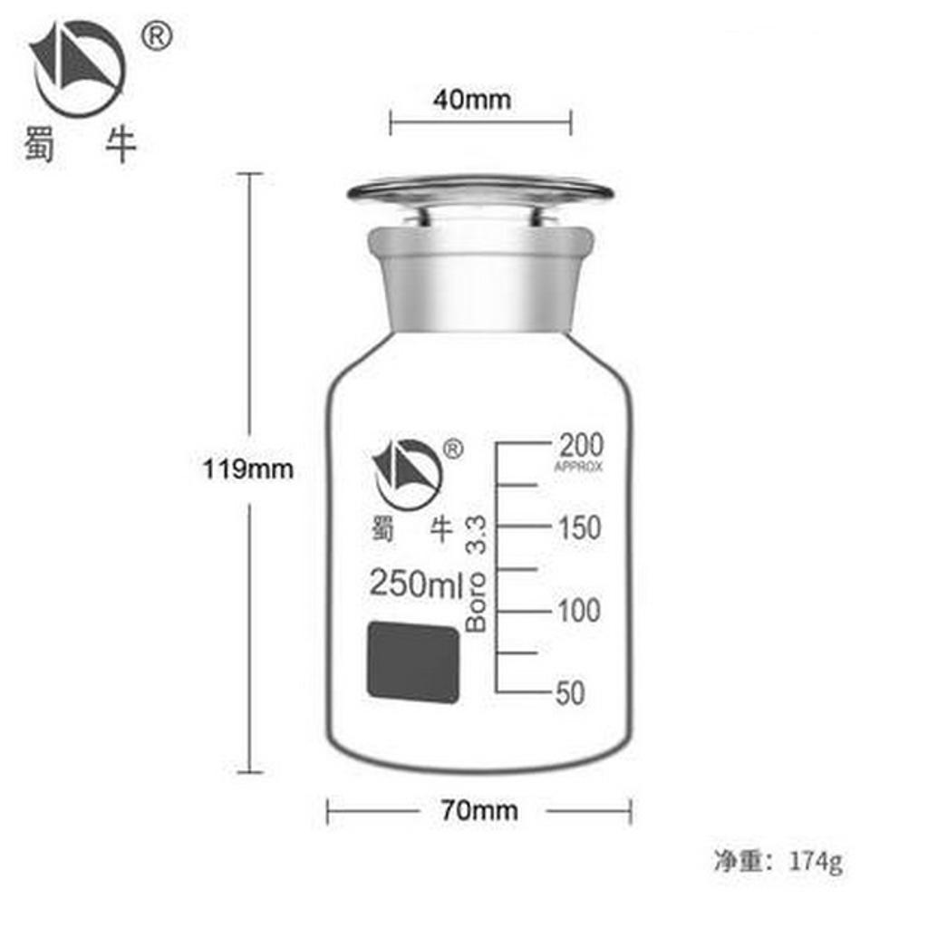 3.3白大口试剂瓶/广口瓶