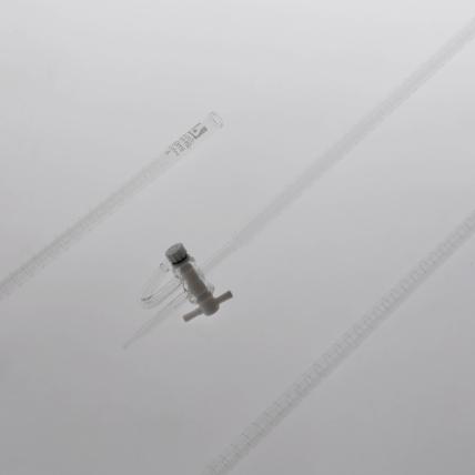 四氟截门 三路活塞滴定管  蚀刻线；
